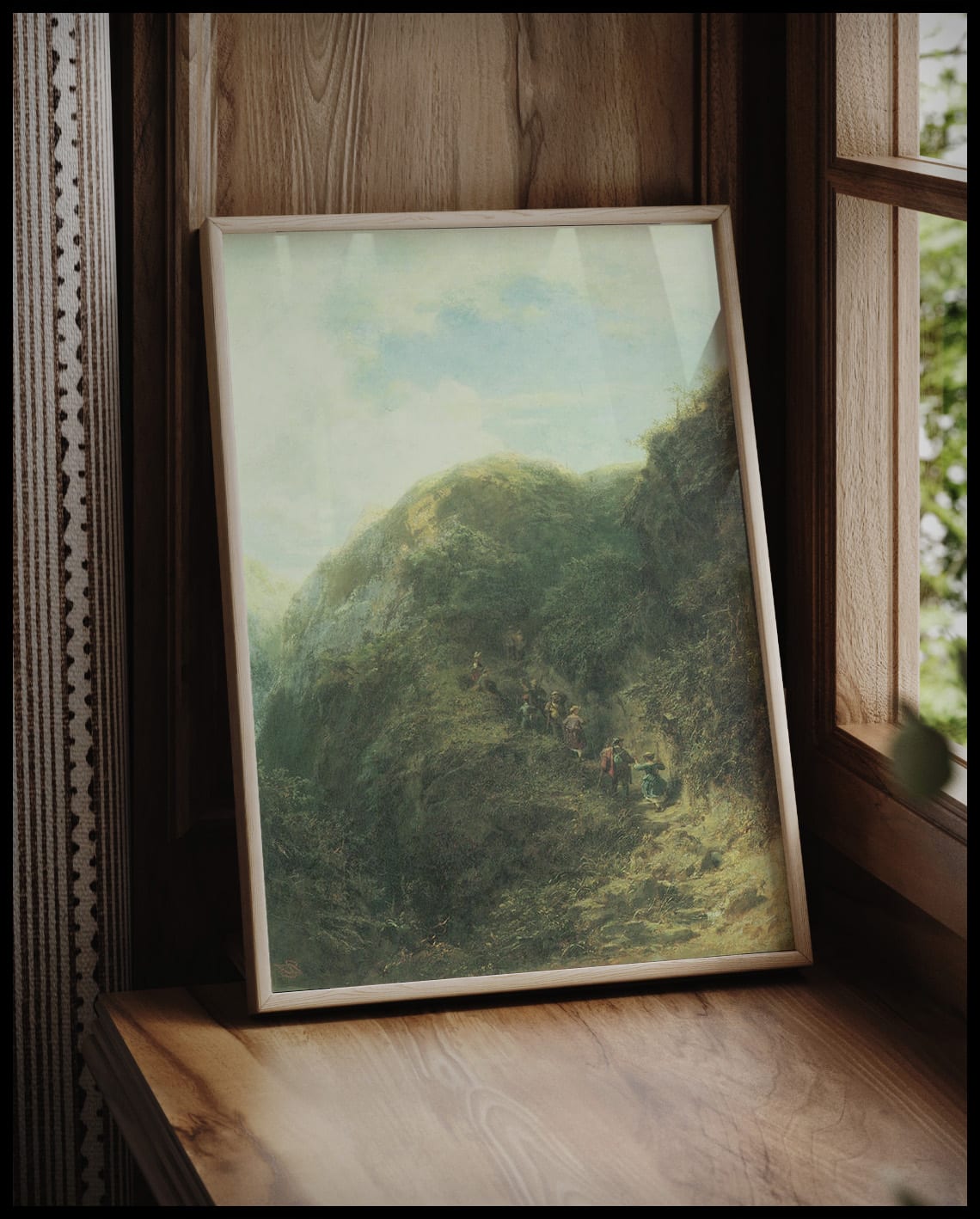 L'ascension de la montagne