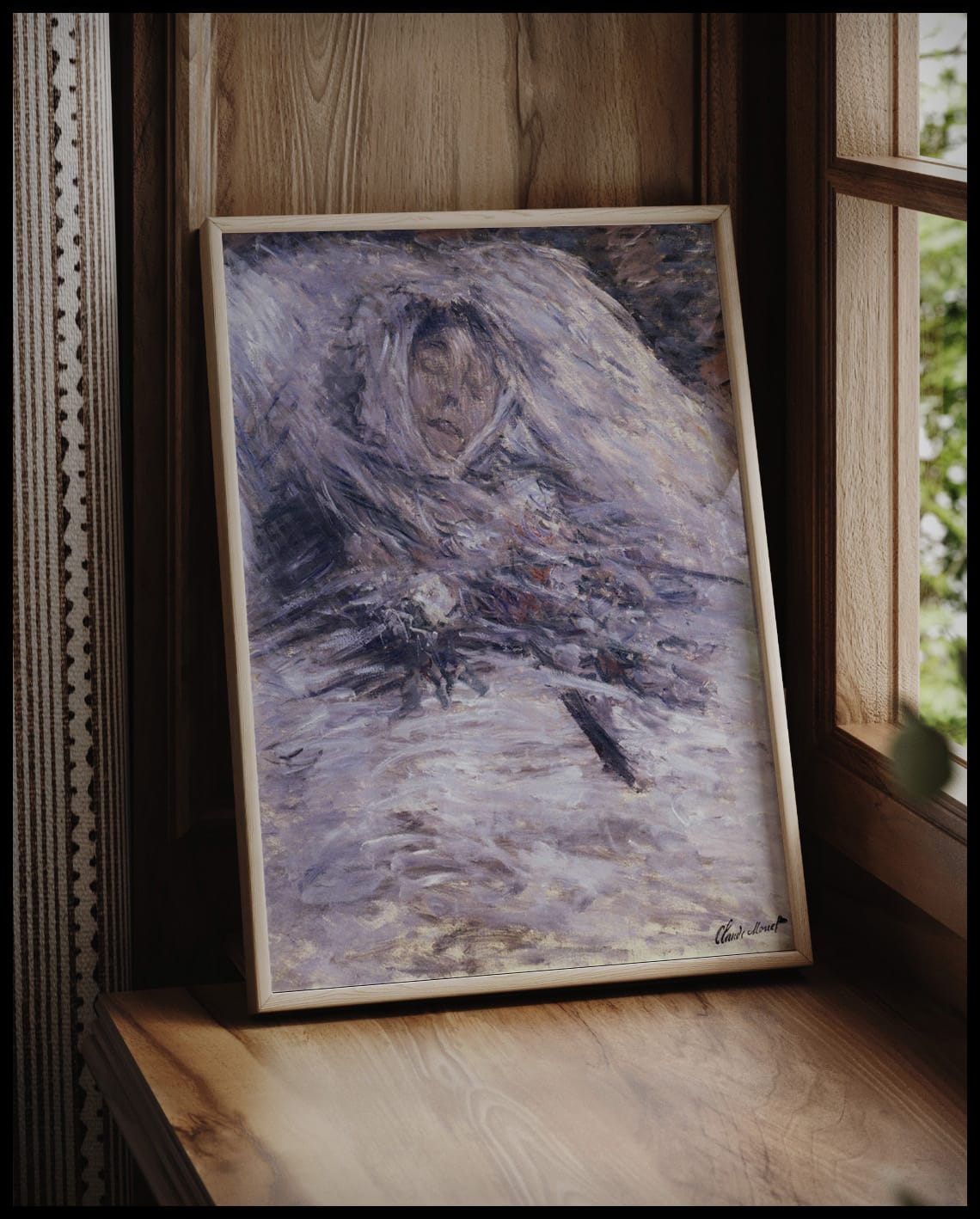 Camille Monet on Her Deathbed