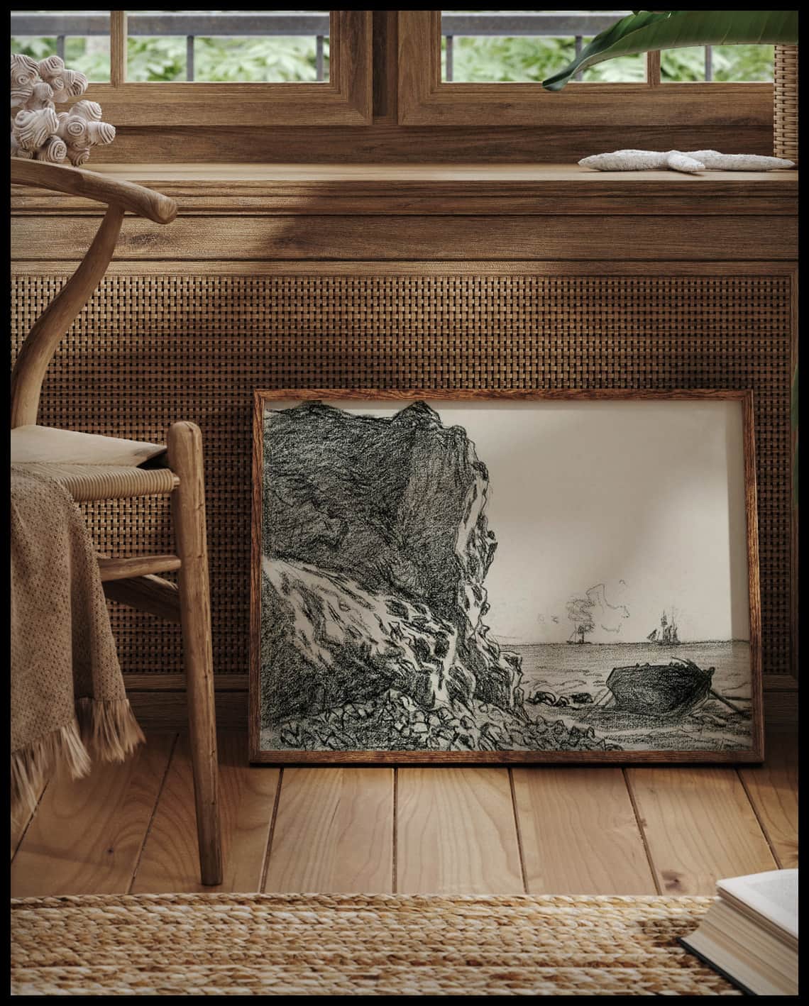 Cliffs and Sea, Sainte-Adresse