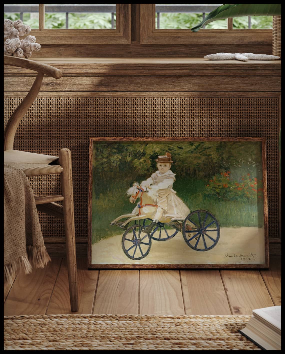 Jean Monet on his Hobby Horse