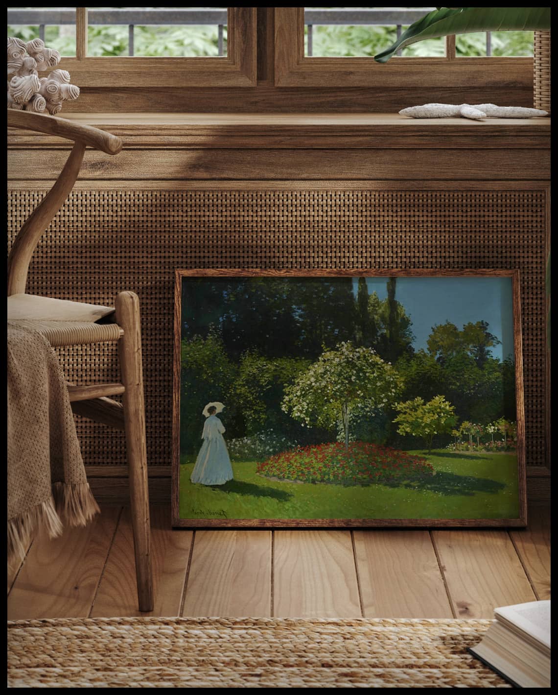 Lady in the Garden