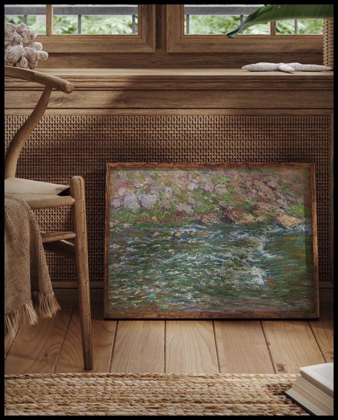 Rapids on the Petite Creuse at Fresselines