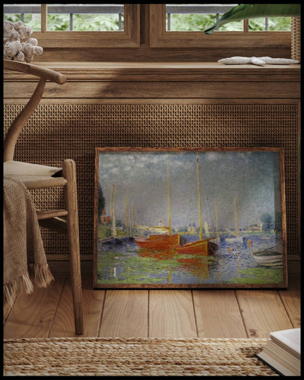 Red Boats at Argenteuil