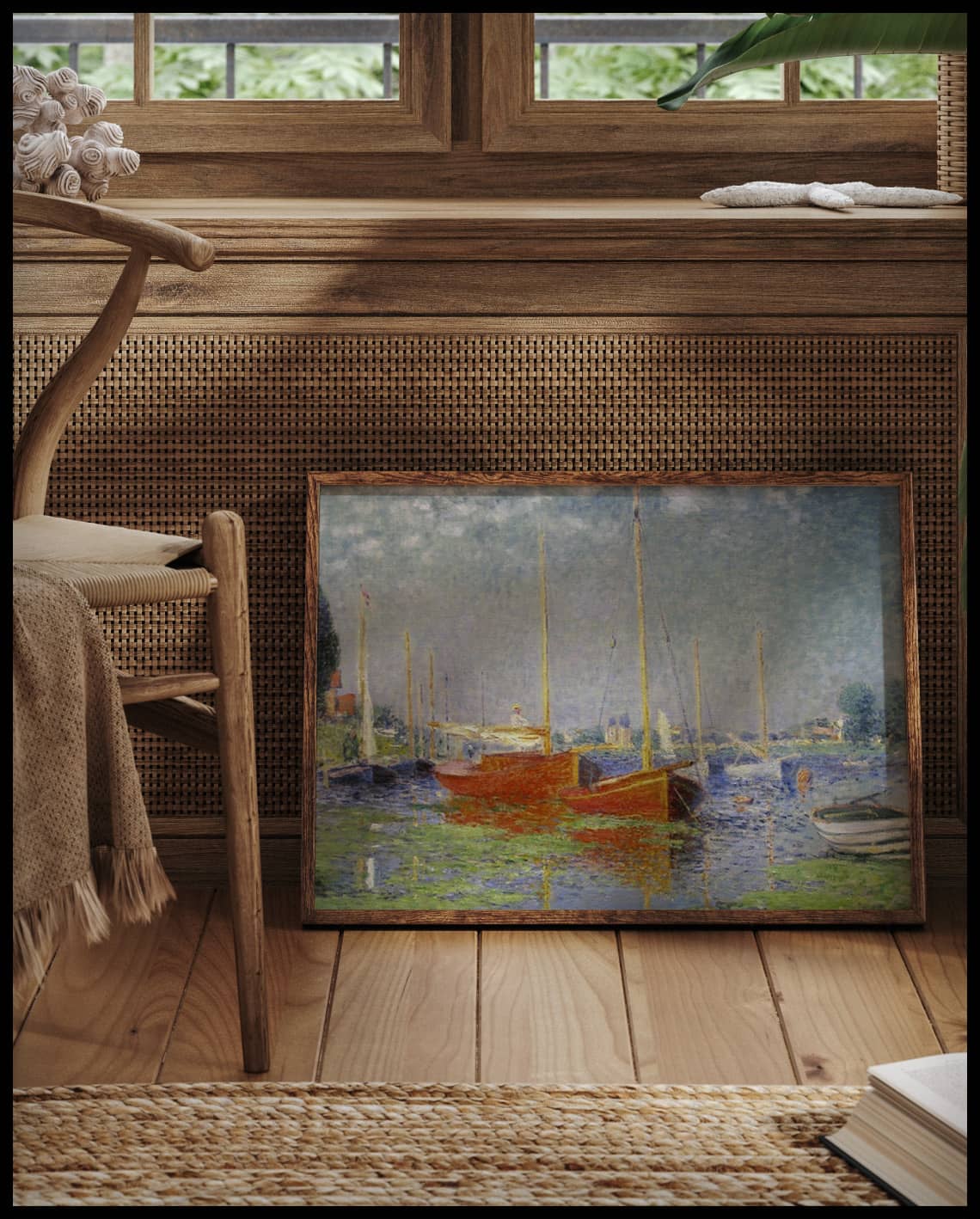 Red Boats at Argenteuil