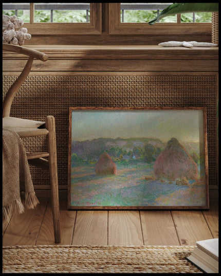 Stacks of Wheat (End of Summer)