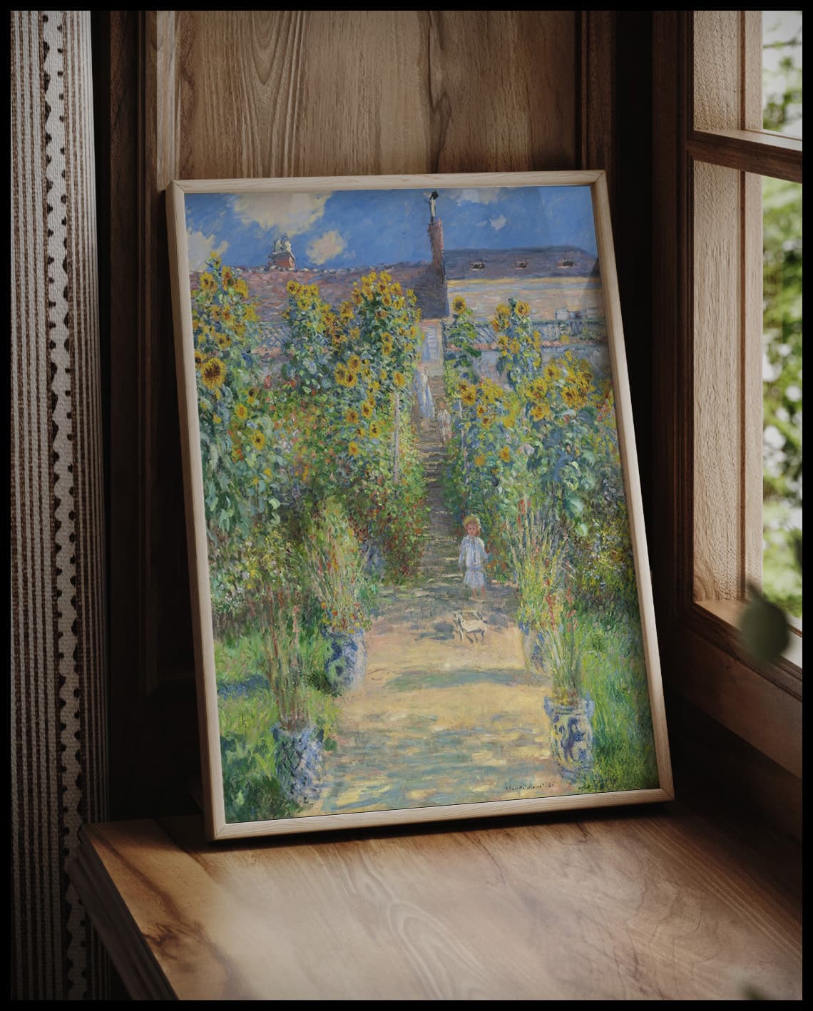 Le jardin de l'artiste à Vétheuil