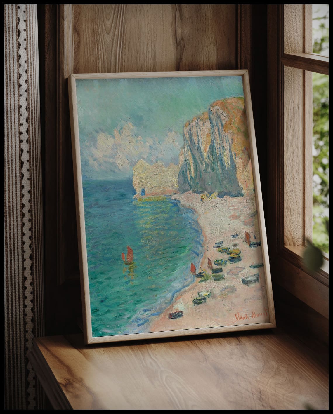 The Beach and the Falaise D'Amont