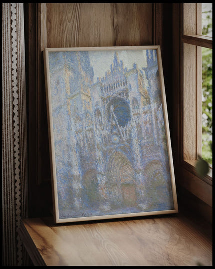 The Portal of Rouen Cathedral in Morning Light
