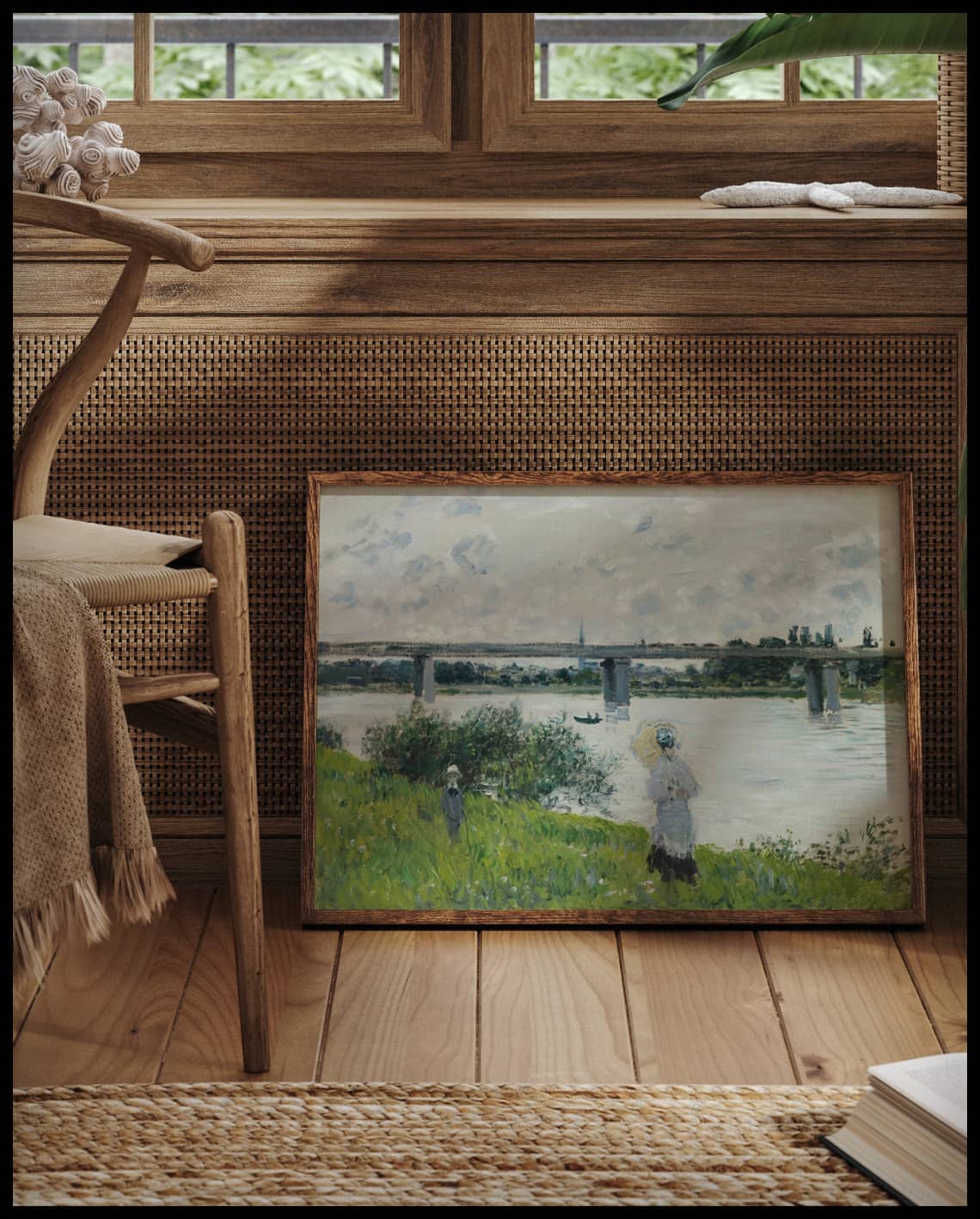 The Promenade with the Railroad Bridge, Argenteuil