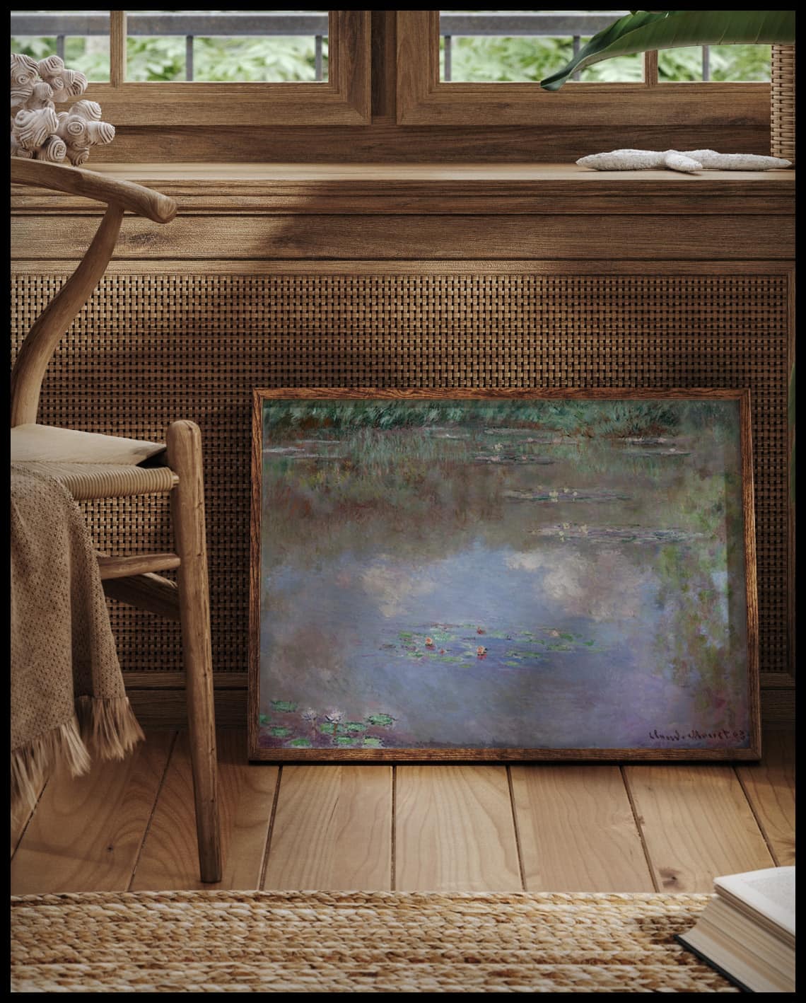 The Water-Lily Pond (Clouds)
