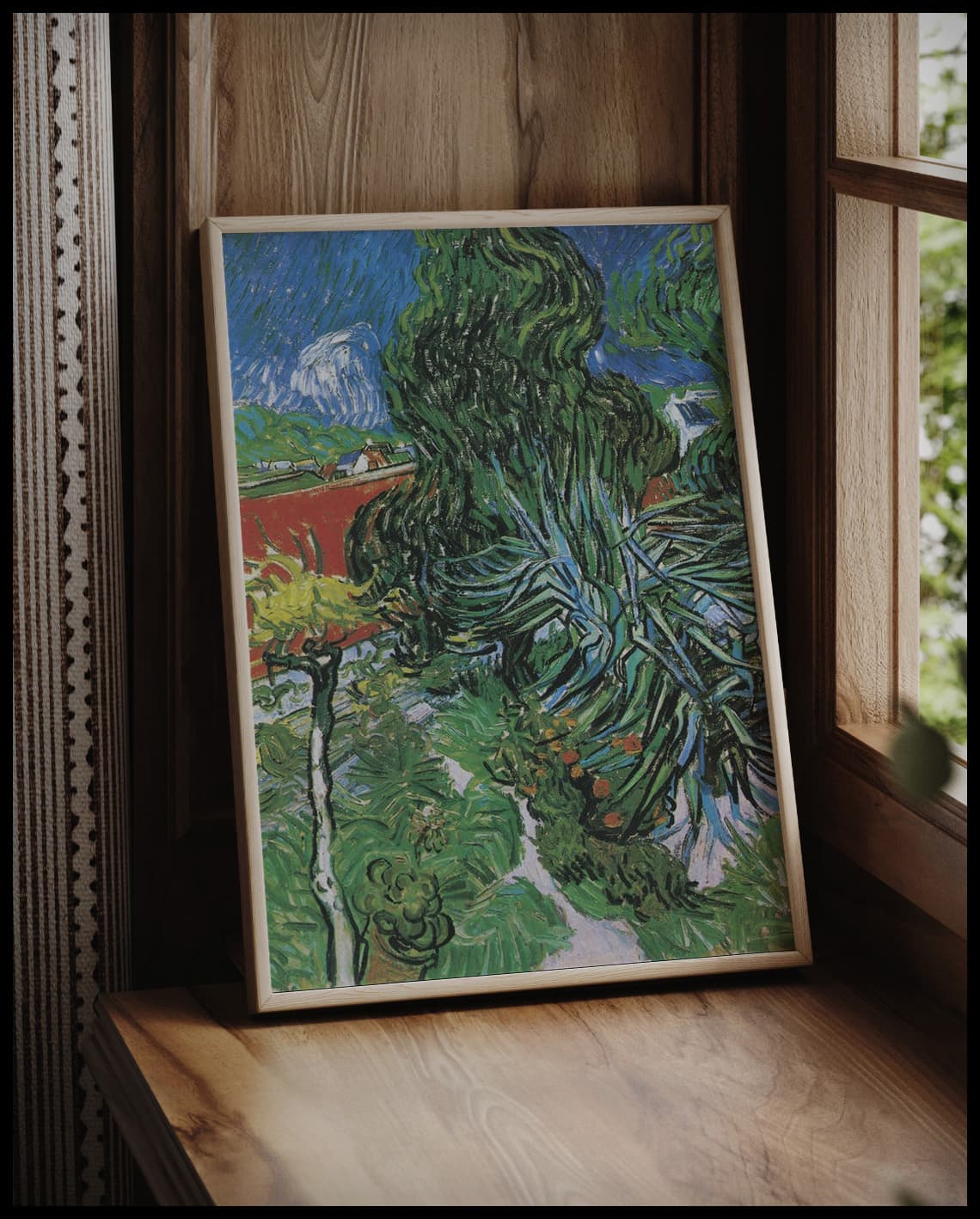The garden of Doctor Gachet in Auvers
