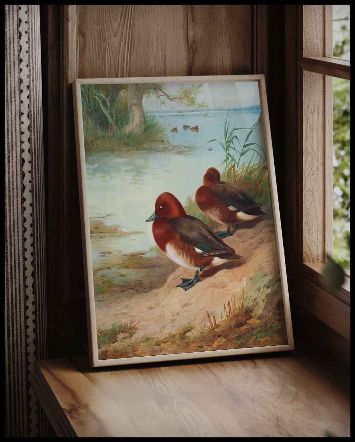 Bog duck poster