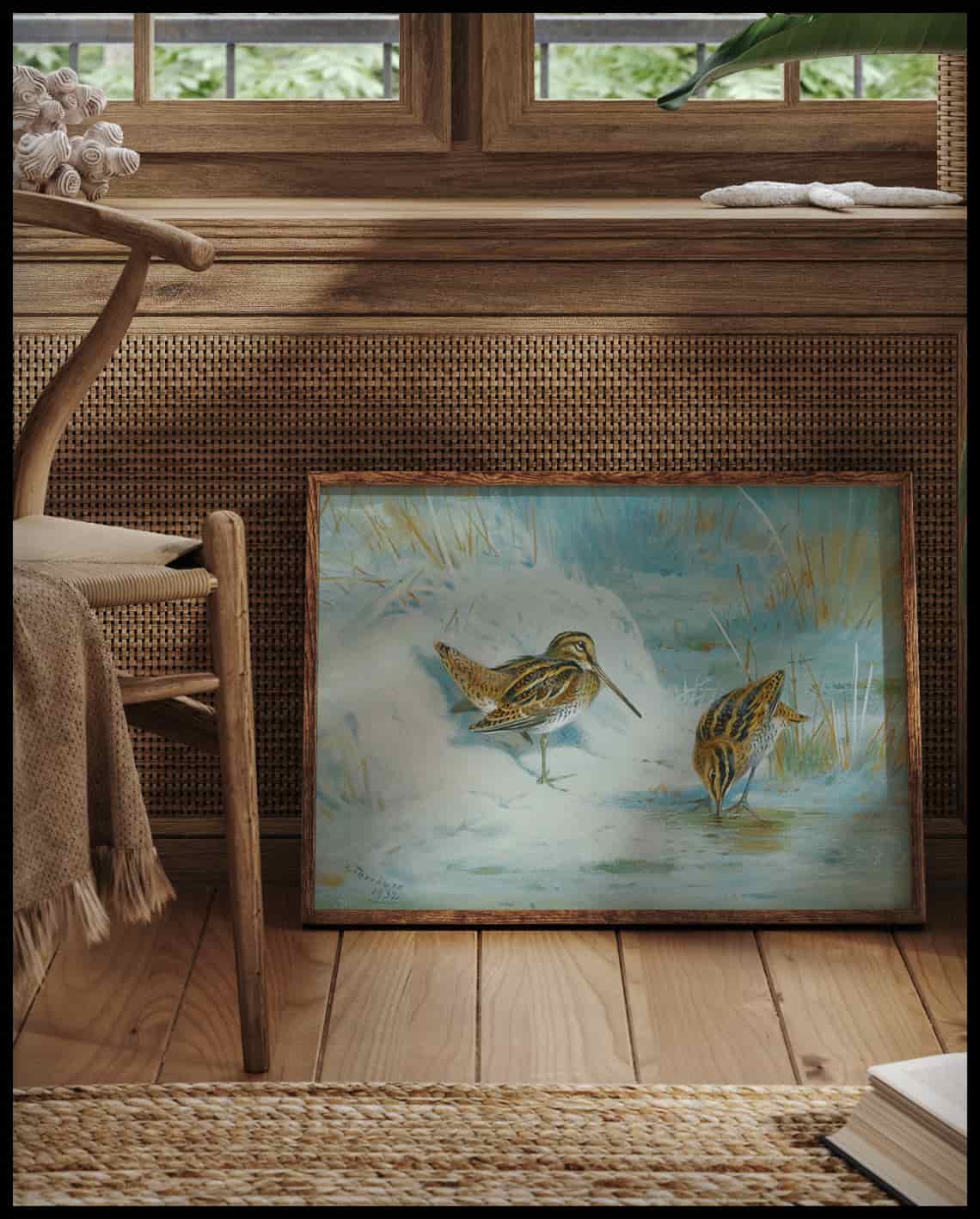 Bekassine Poster