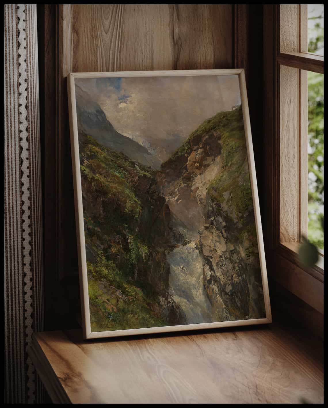 Mountain gorge
