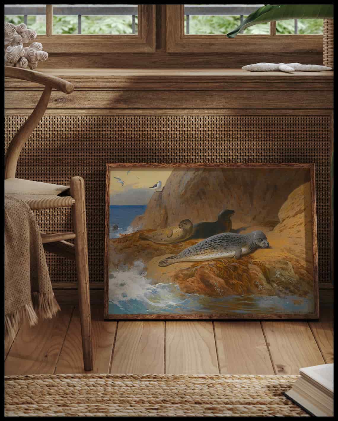Seehunde Poster