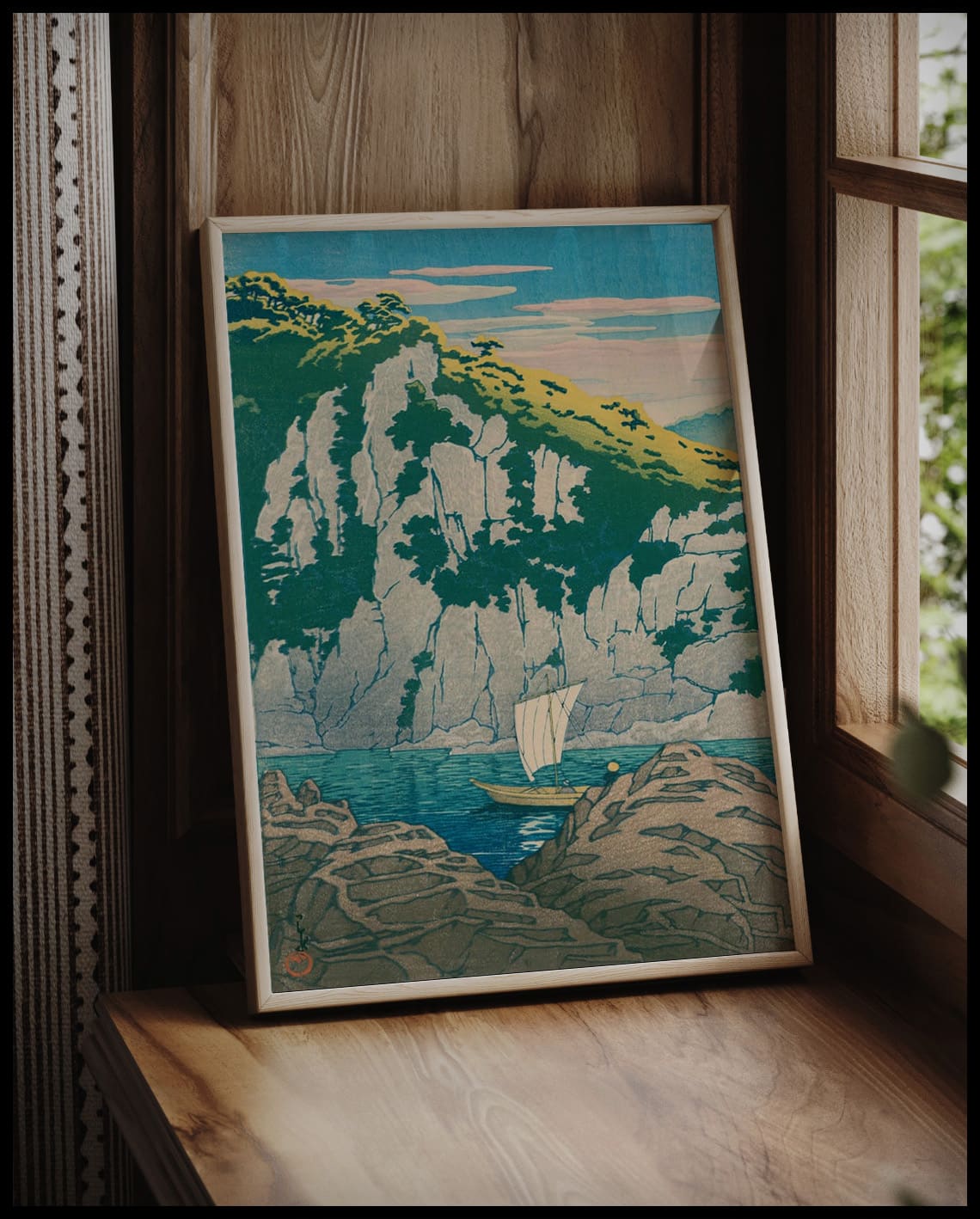 Horai Rock, Kiso River