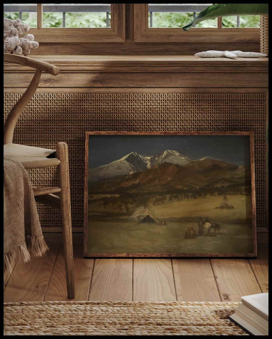 Encampement indien