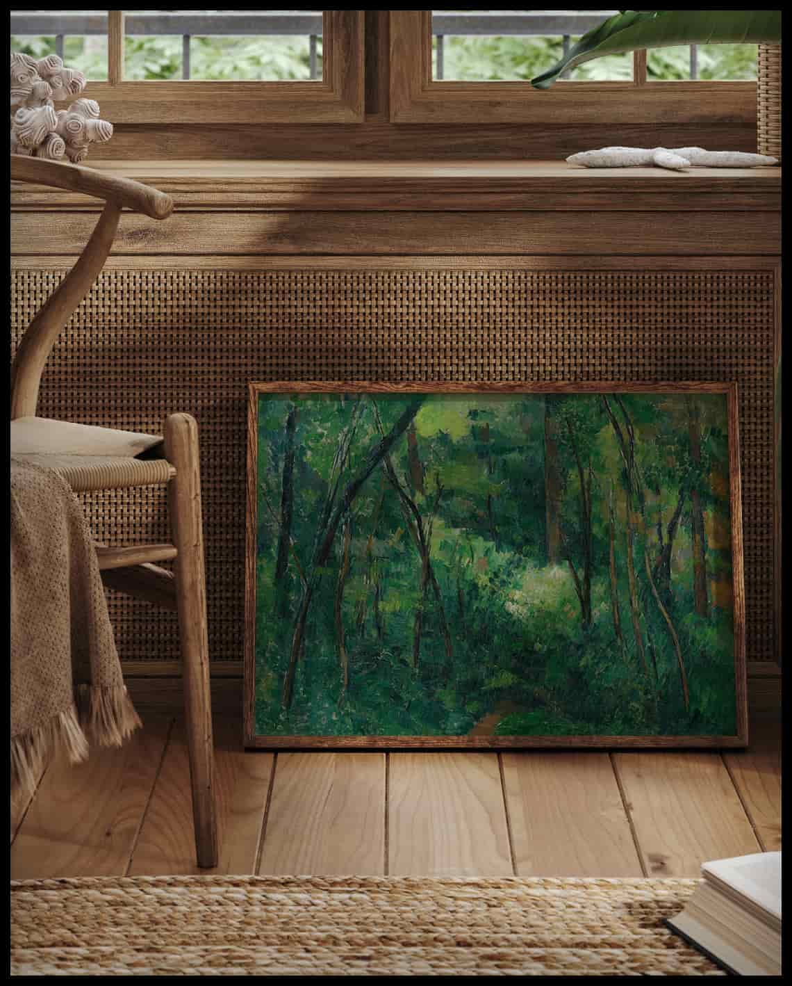 Intérieur de la forêt