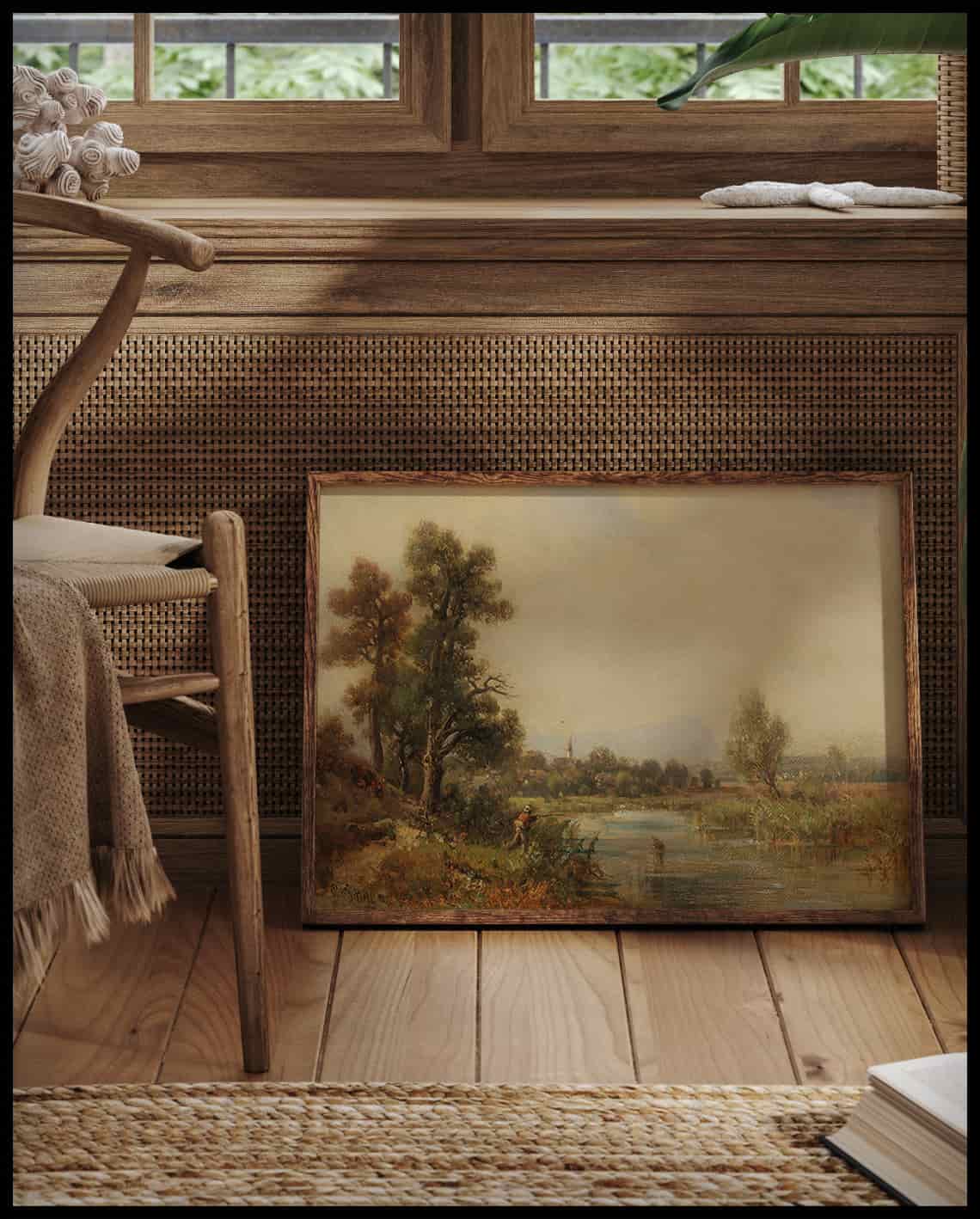 Small river landscape