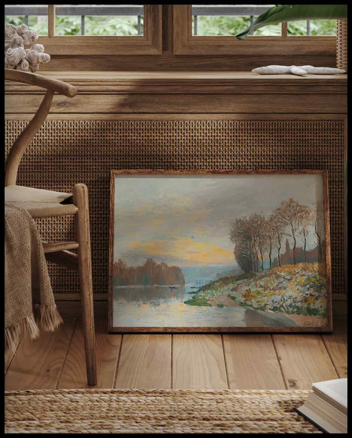 La Seine Pres De Bougival