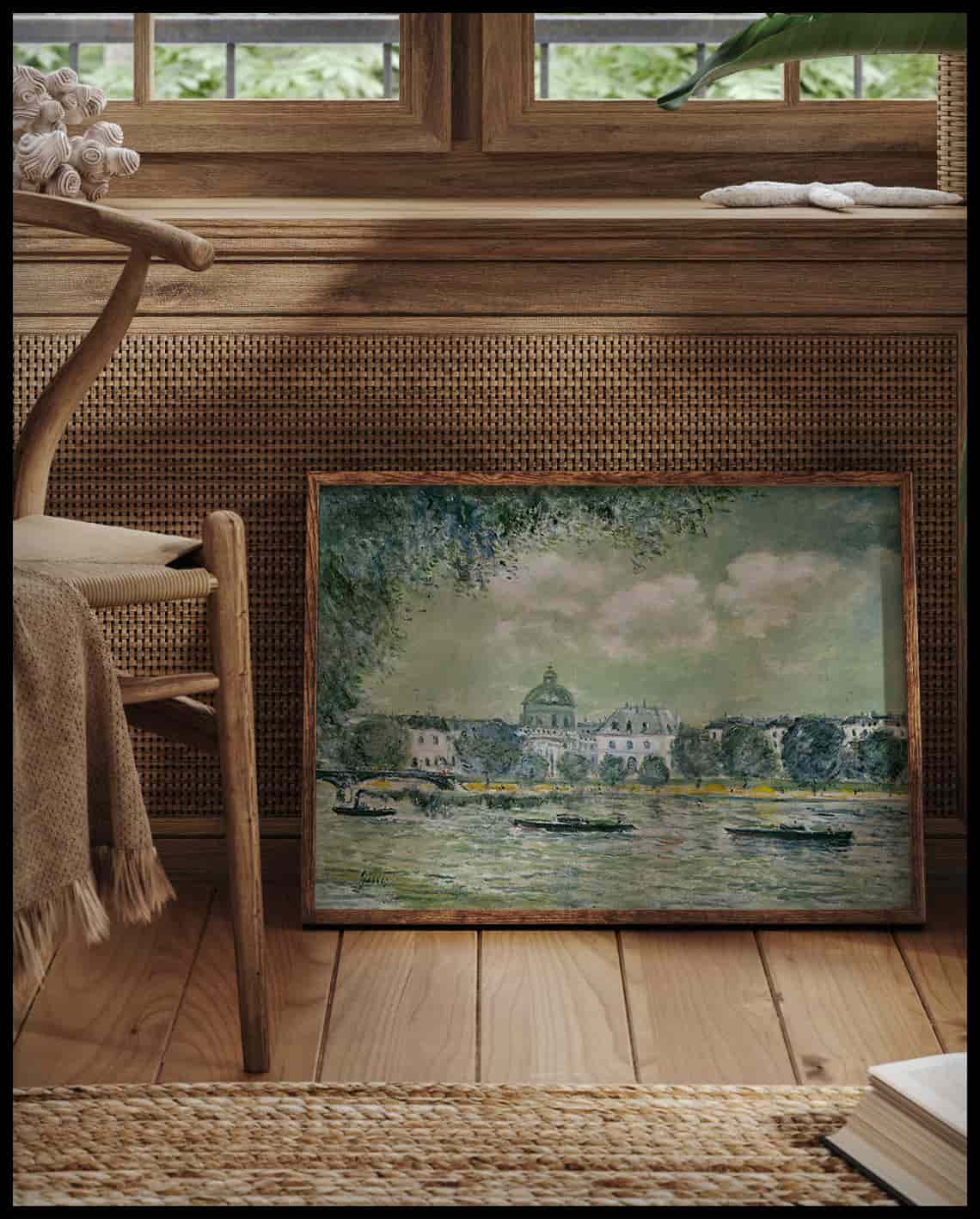 Paysage le long de la Seine