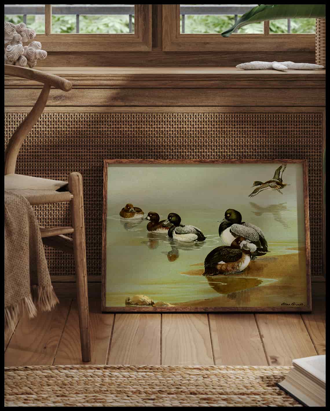 Veilchenente Poster