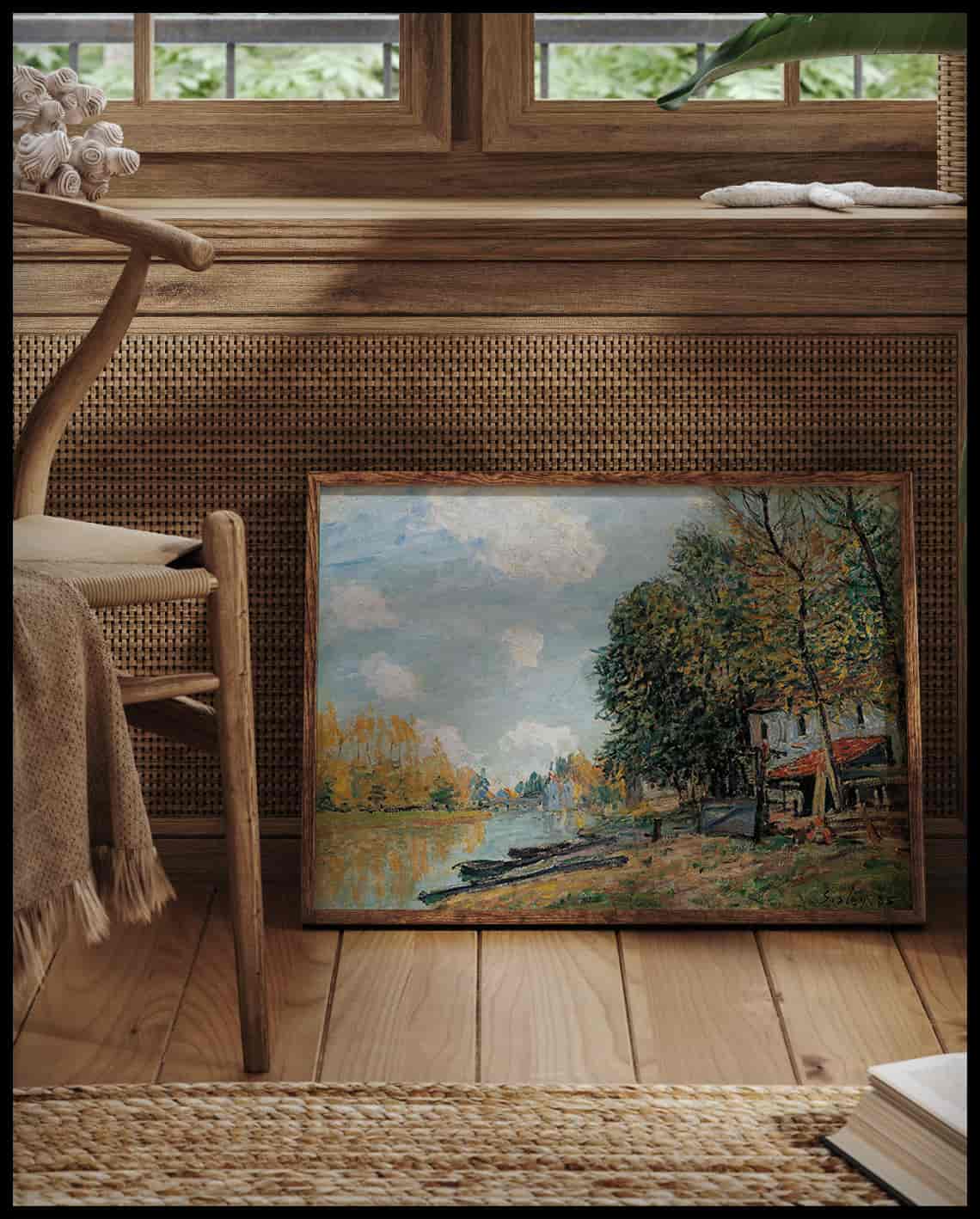 Les bancs de la rivière Loing