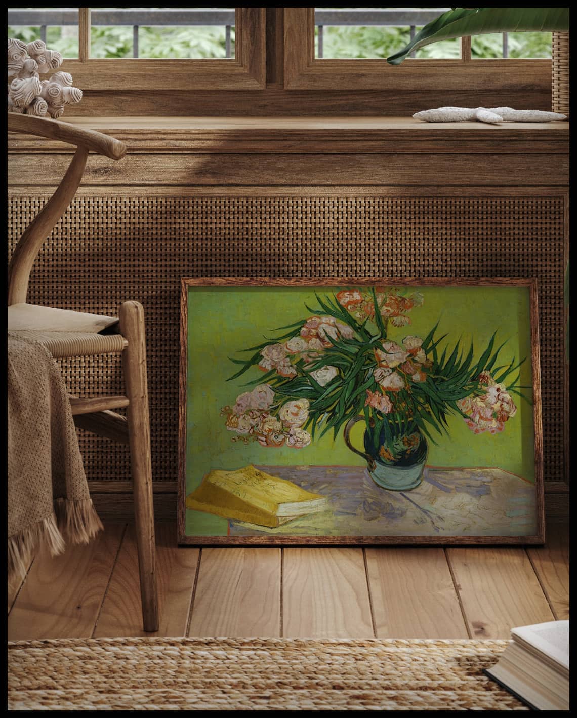 Still life with oleander