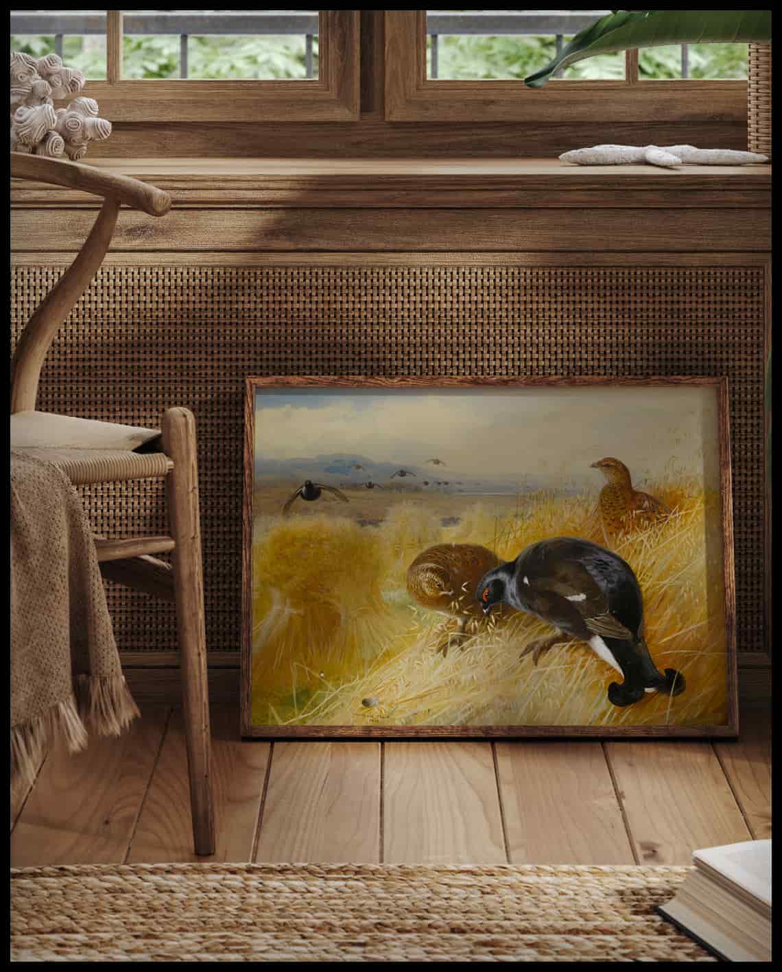 Vogelschwarm Poster
