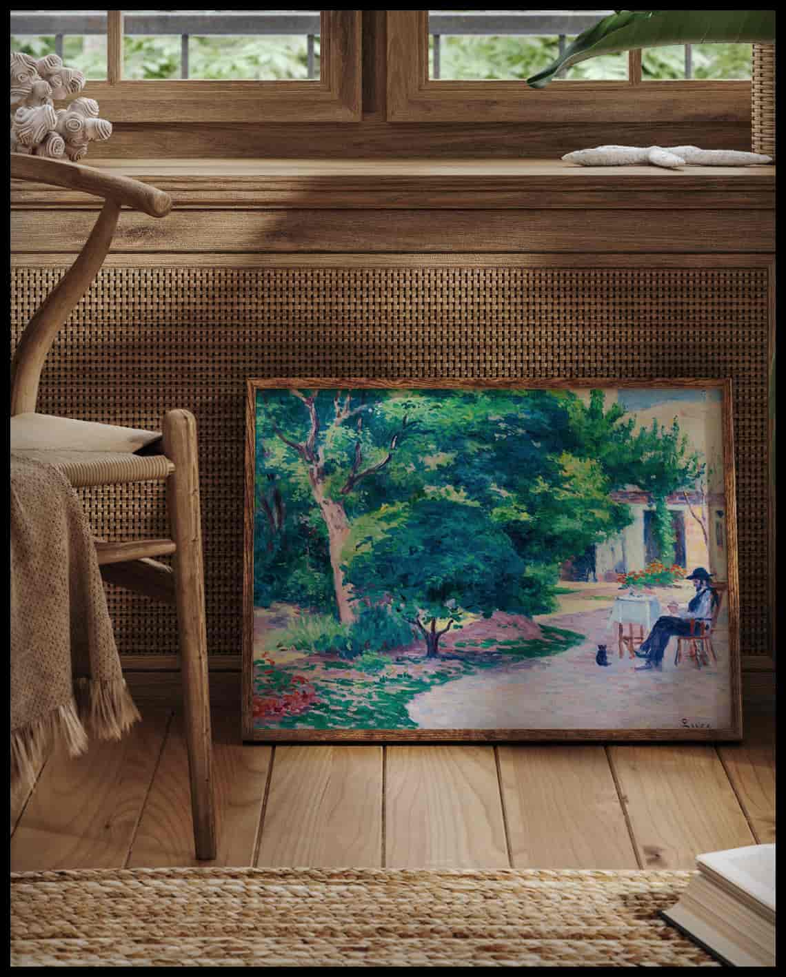 Paris, Le Jardin D'alexandre Charpentier