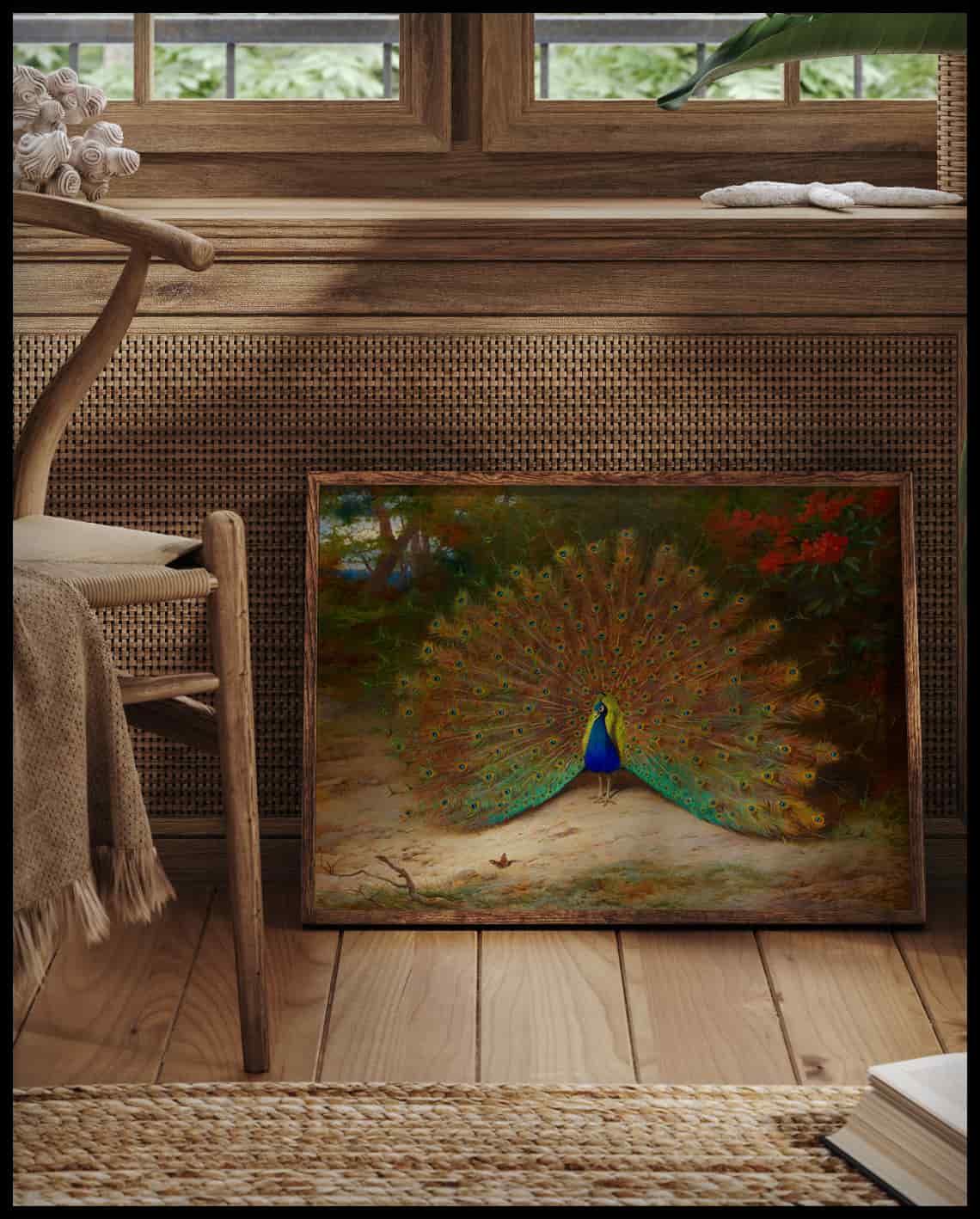 Pfau Poster