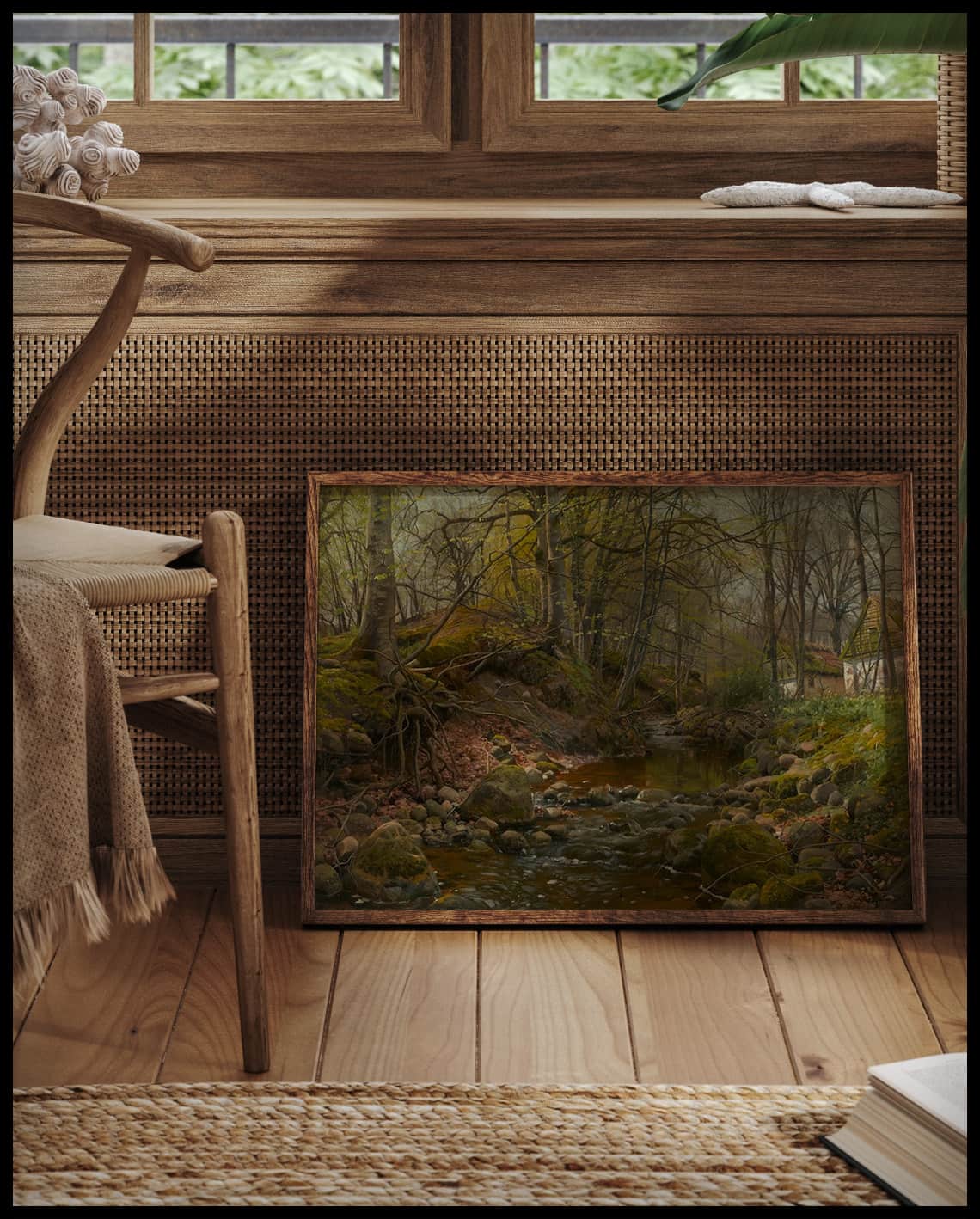 Ein Waldbach