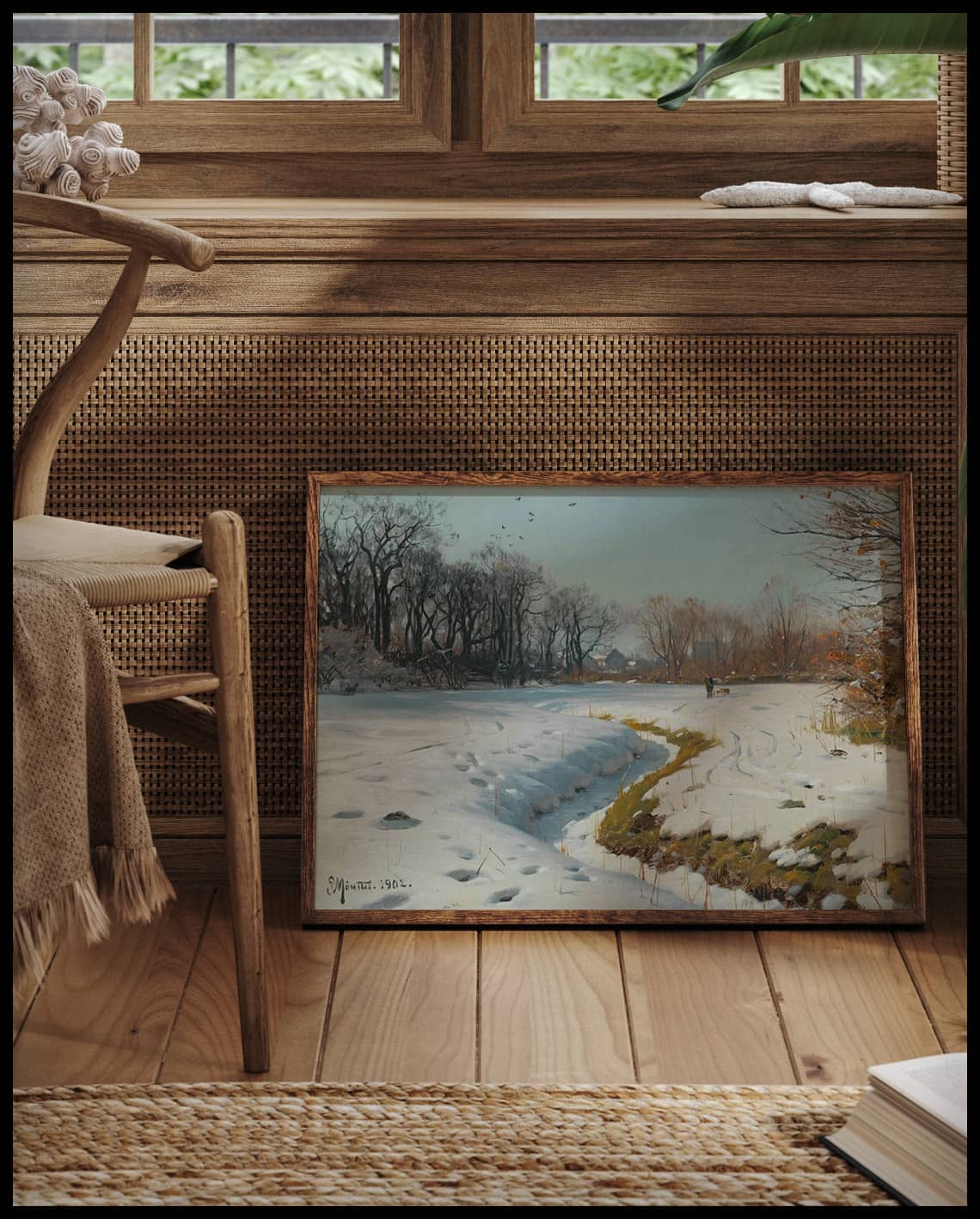 A sunny winter's day