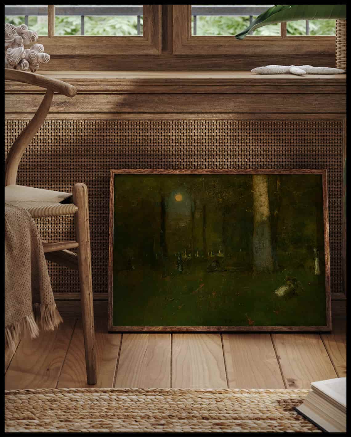 Pique-nique dans les bois