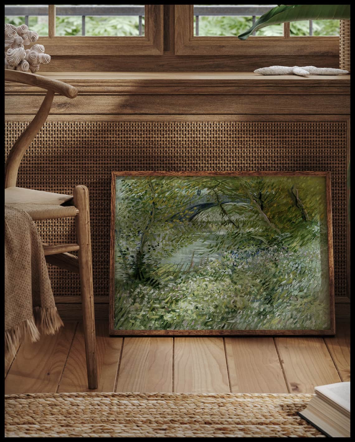 River Bank in Springtime