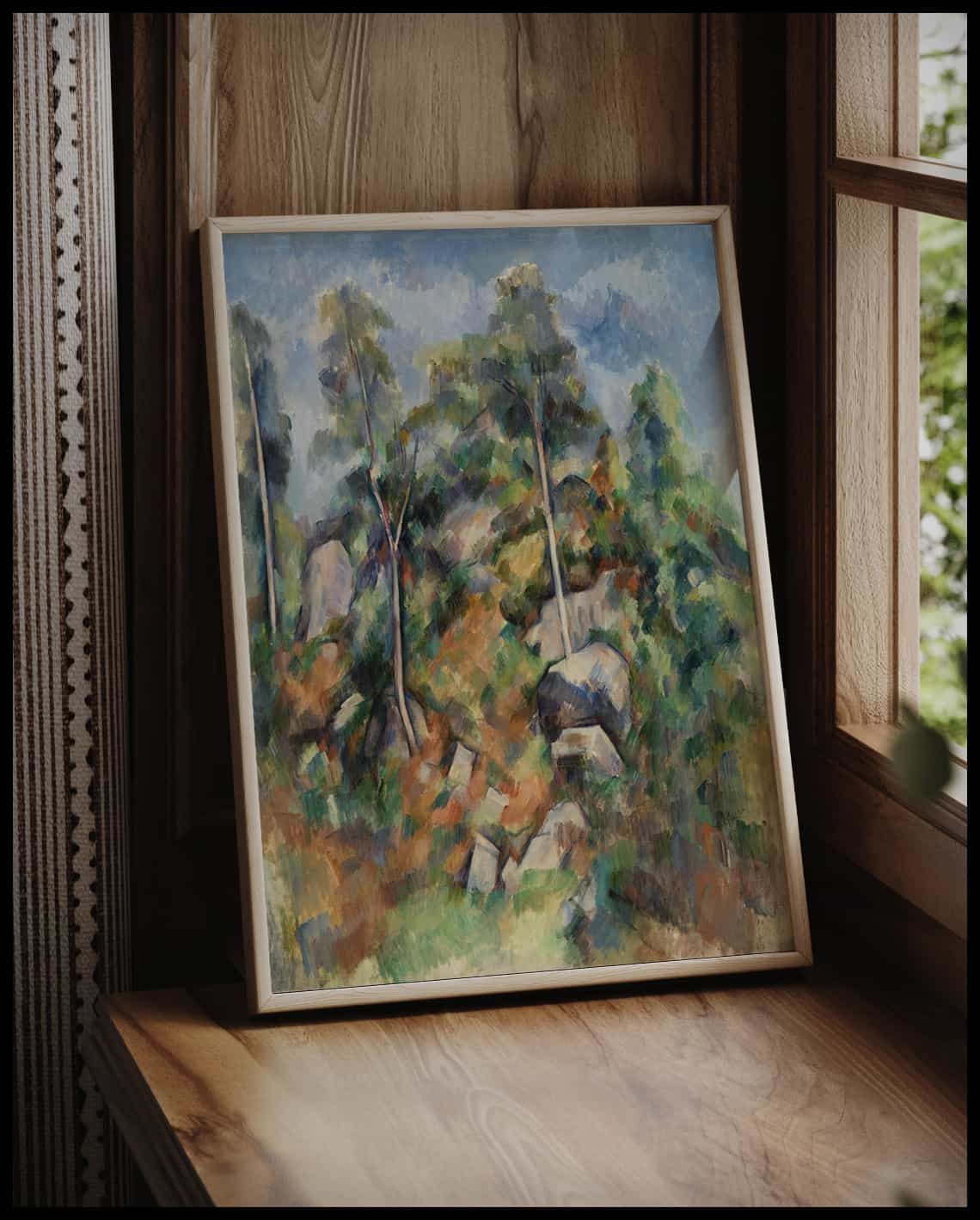 Roches et arbres
