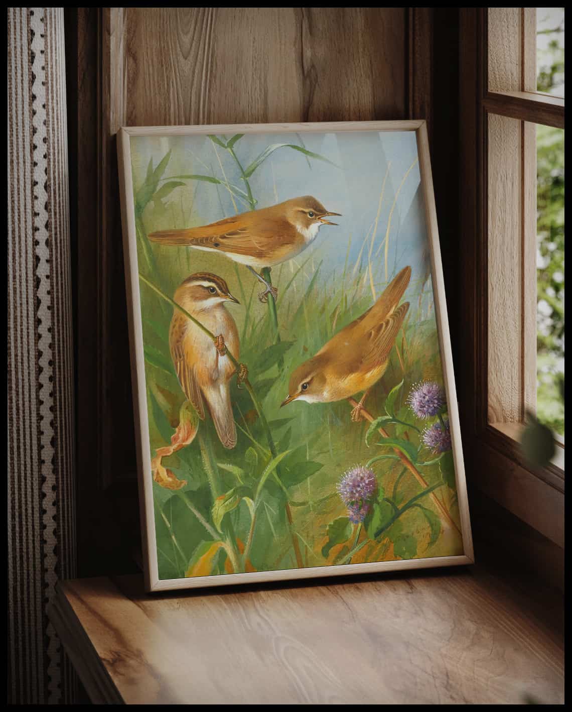 Warbler poster