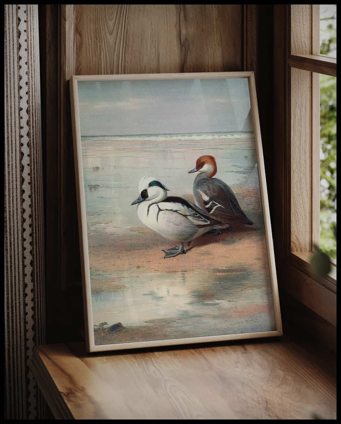 Pygmy Merganser Poster