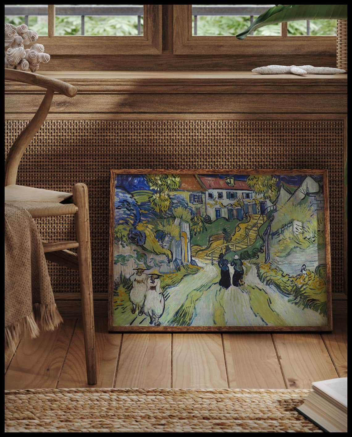 Stairway at Auvers