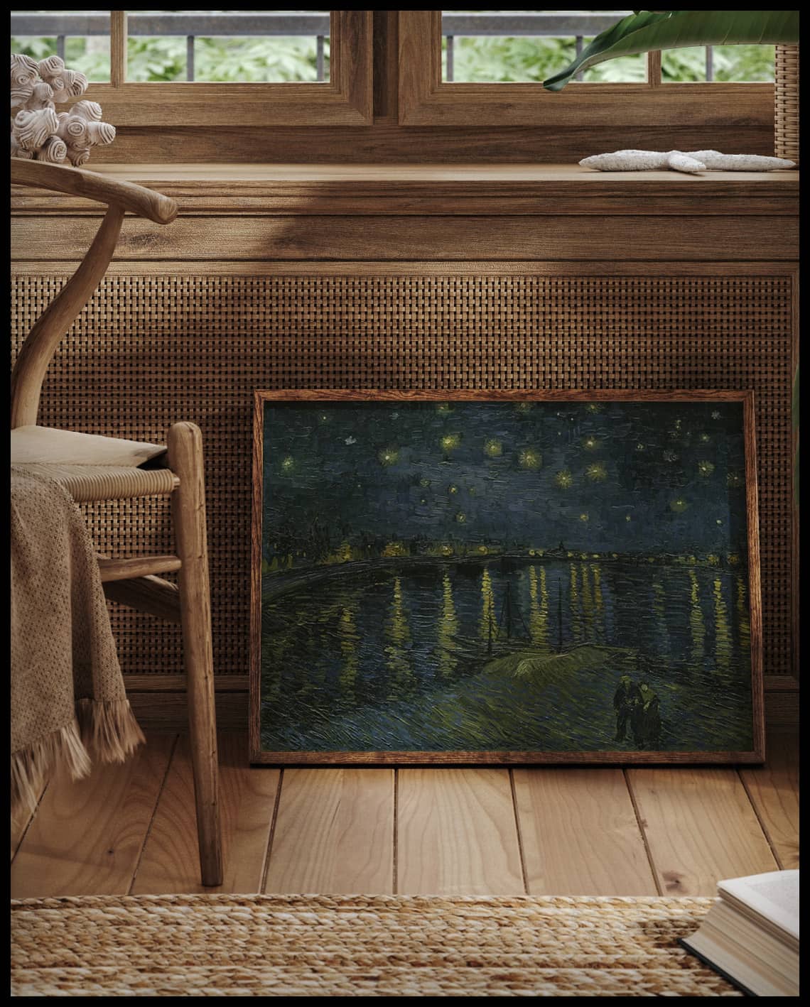 Starry night over the Rhone