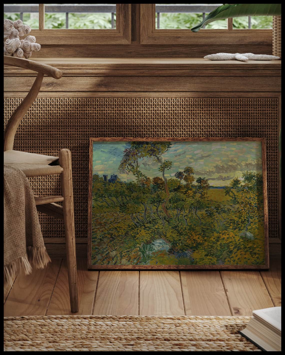 Coucher de soleil à Montmajour