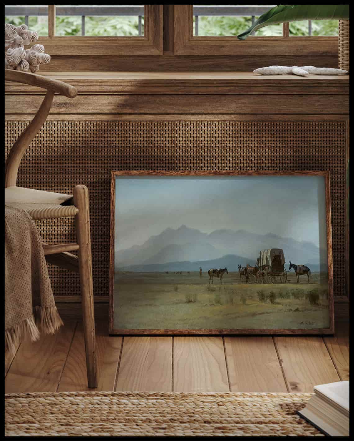 Wagon de l'arpenteur