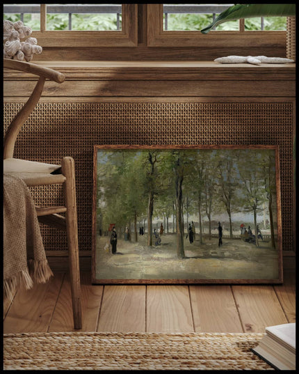 Terrace in the Luxembourg Garden