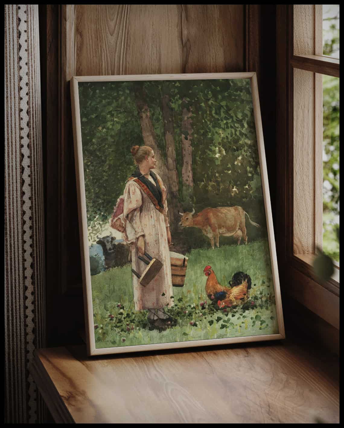 La jeune fille au lait