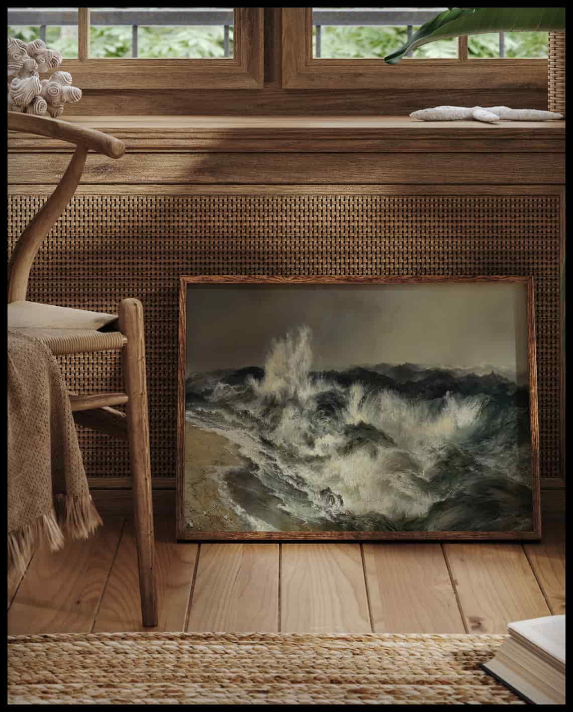 La mer qui résonne beaucoup