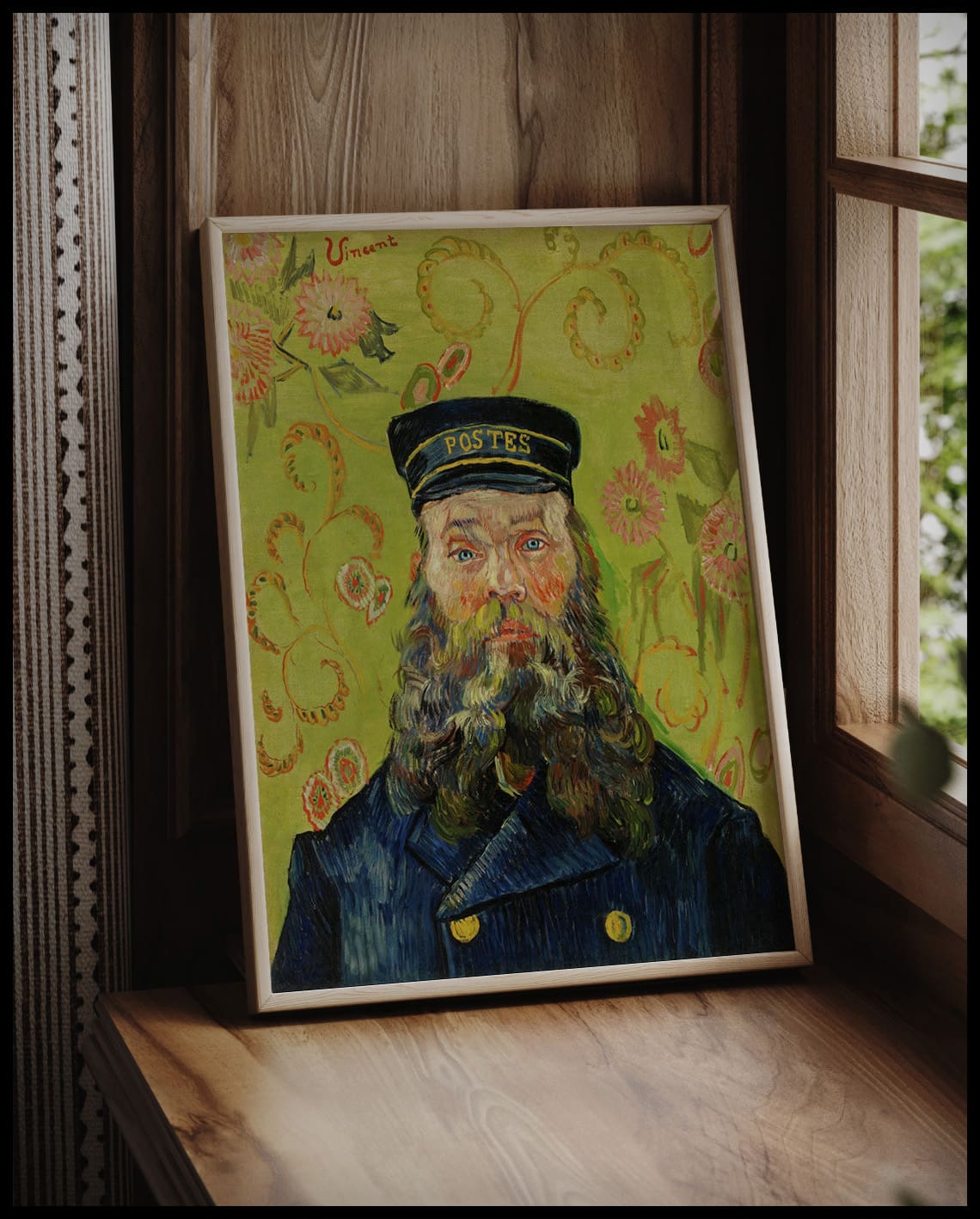 Portrait of the letter carrier Joseph Roulin
