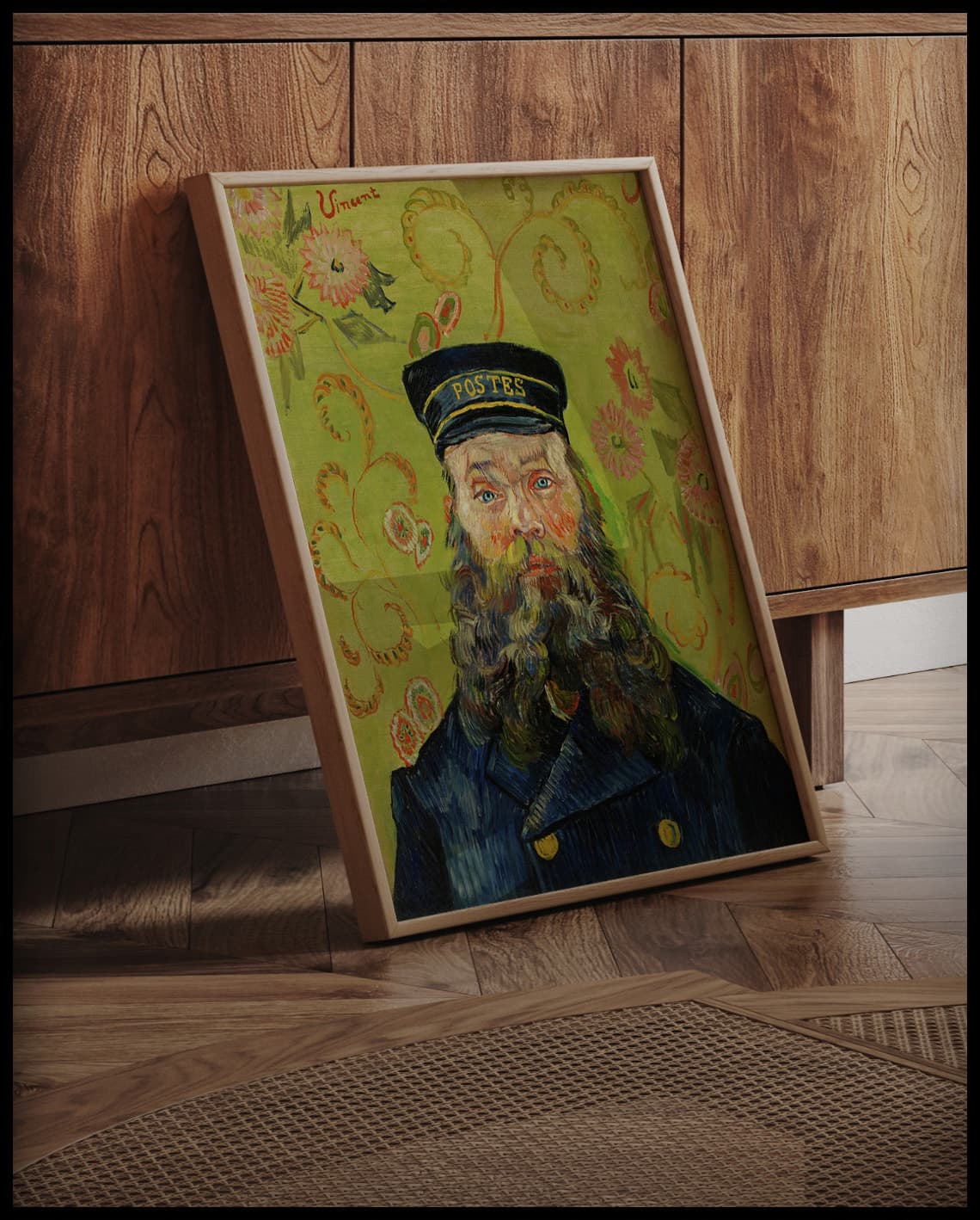 Portrait of the letter carrier Joseph Roulin