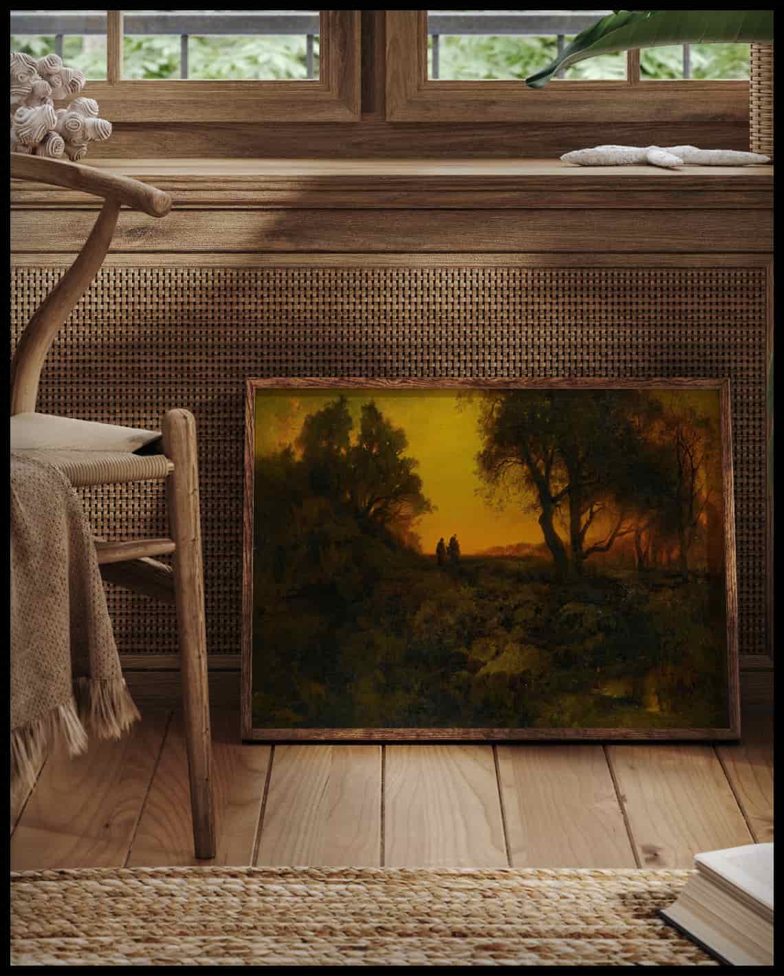 Paysage du crépuscule
