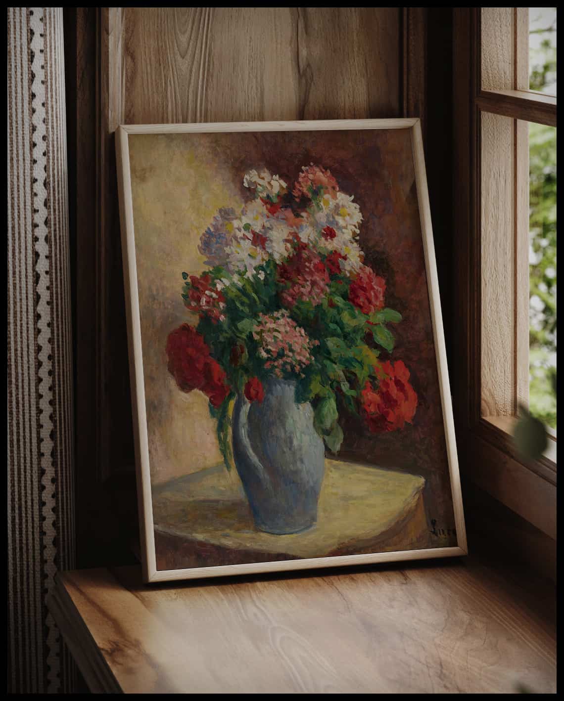 Vase De Giroflées
