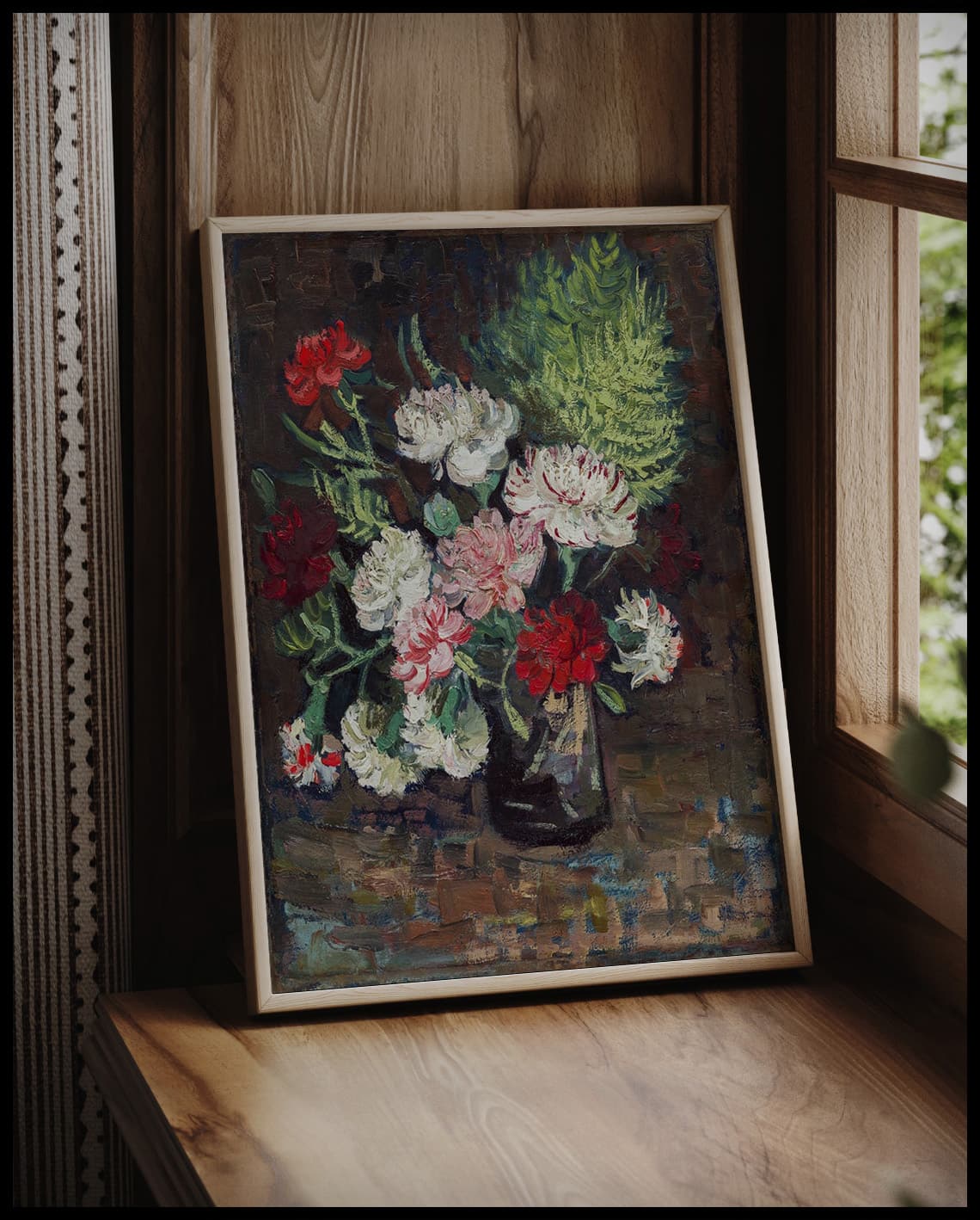 Still life with carnations
